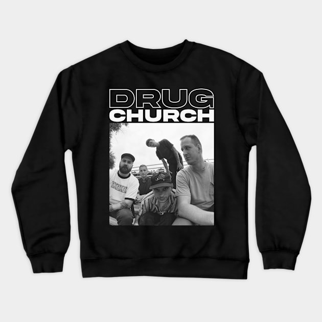 DRUG CHURCH BAND Crewneck Sweatshirt by Kurasaki